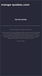 Mobile Screenshot of manga-quebec.com
